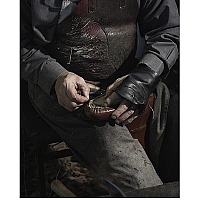 Hand work, part made boots